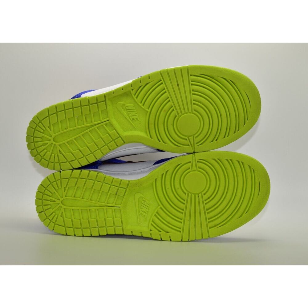 C0 Auth NIKE Wmns Dunk Hi Blue Satin Atom Green Sneaker Shoes DV2185-100 Size 8 - Picture 5 of 6